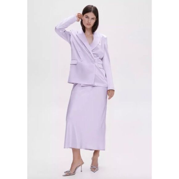 Mango Lavender Blazer - Picture 9 of 14